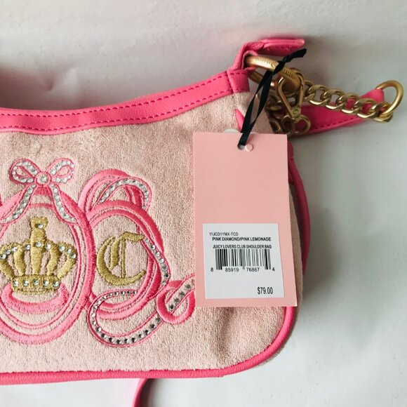 Juicy Couture Pink Shoulder Bag - Picture 6 of 7